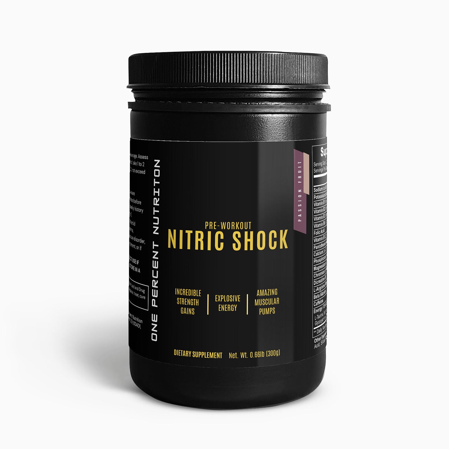 Nitric Shock Pre-Workout Powder (Fruit Punch)